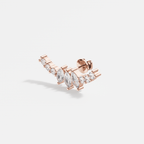 Larmes Arc Marquise and Round Piercing - Tanka&Baroque