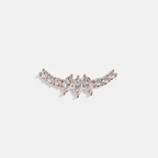 Larmes Arc Marquise and Round Piercing - Tanka&Baroque