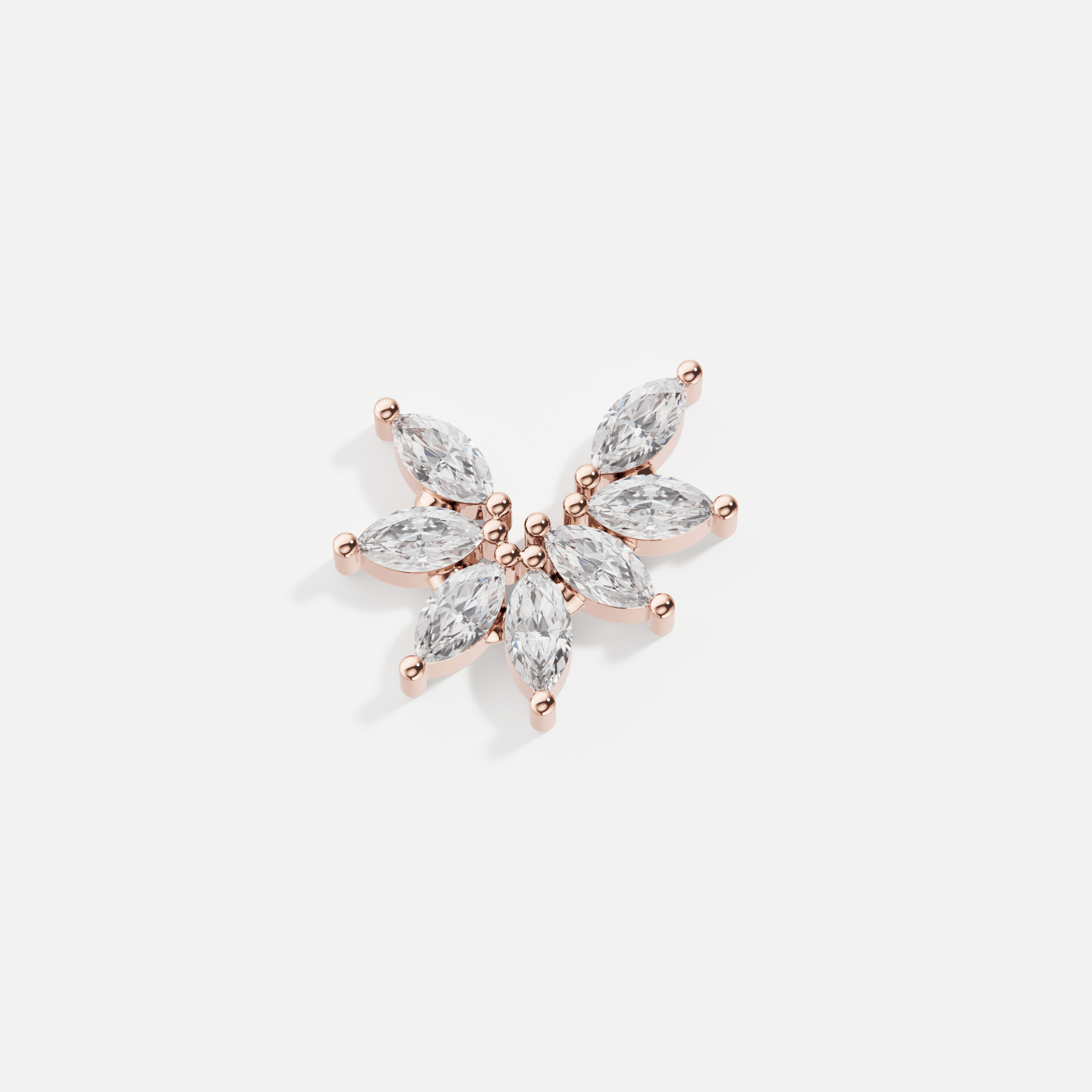 Larmes Arc Marquise Piercing Secondary image