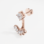 Larmes Asscher and Pear Piercing - Tanka&Baroque
