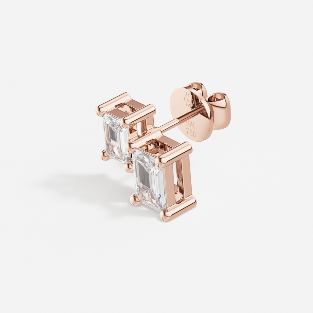 Larmes Double Emerald Piercing - Tanka&Baroque