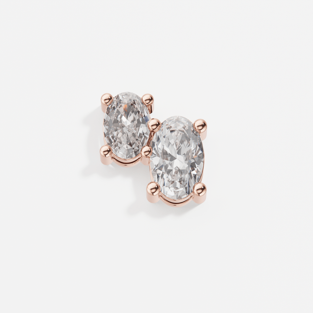 Larmes Double Oval Piercing - Tanka&Baroque