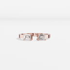 Larmes Opposees Emerald Ring - Tanka&Baroque
