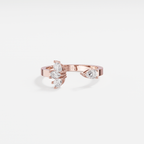 Larmes Opposees Pear Ring - Tanka&Baroque