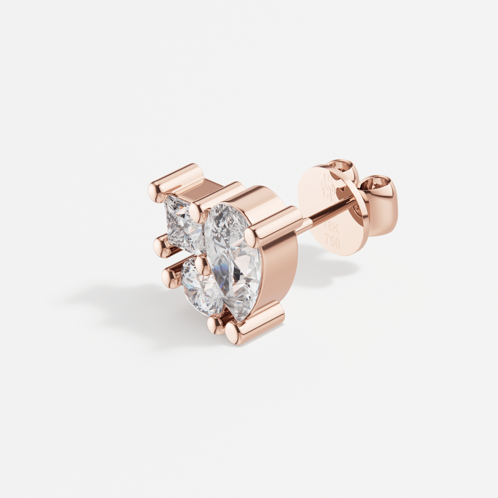 Larmes Trio Pear, Princess and Round Piercing - Tanka&Baroque