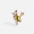 Larmes Yellow Sapphire Piercing - Tanka&Baroque