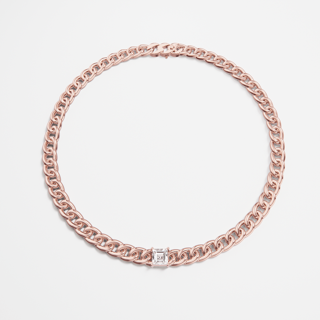 The Diamond Chain Necklace - Tanka&Baroque