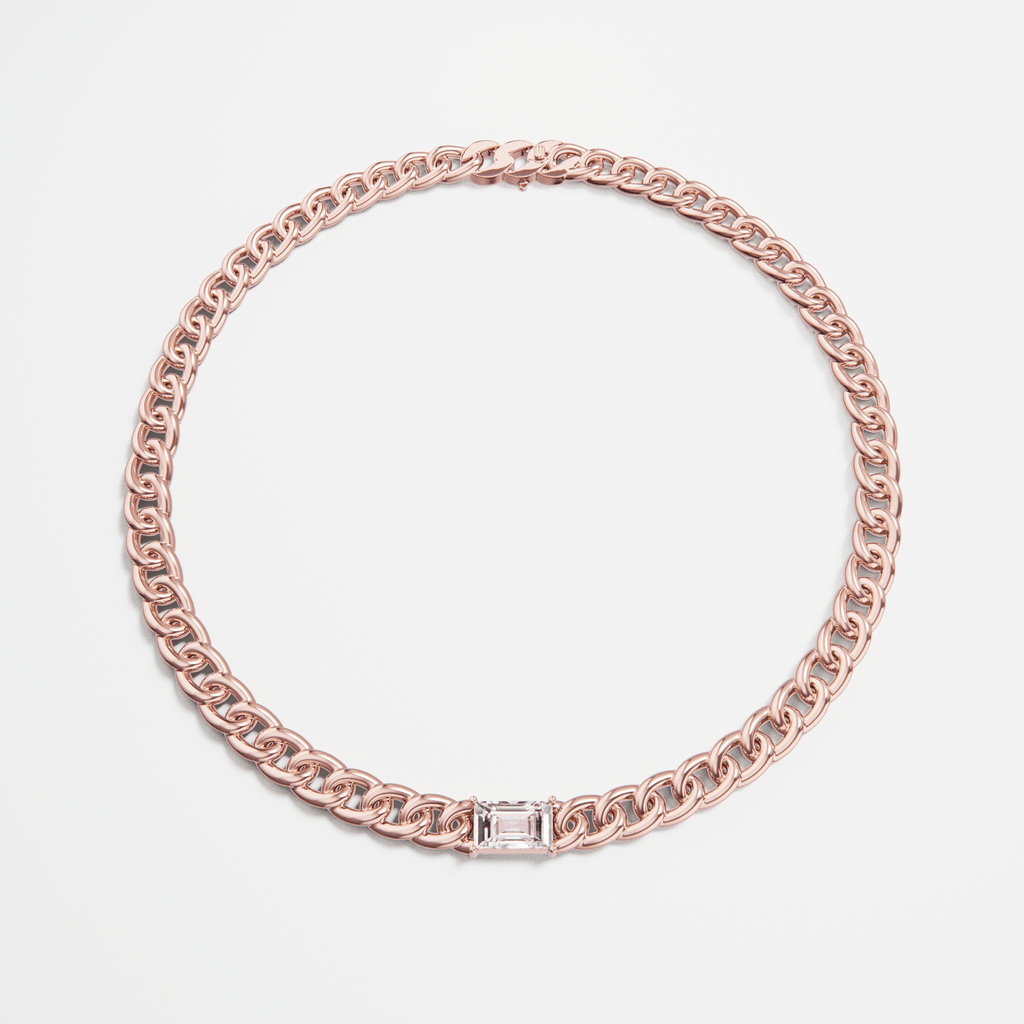 The Diamond Chain Necklace - Tanka&Baroque
