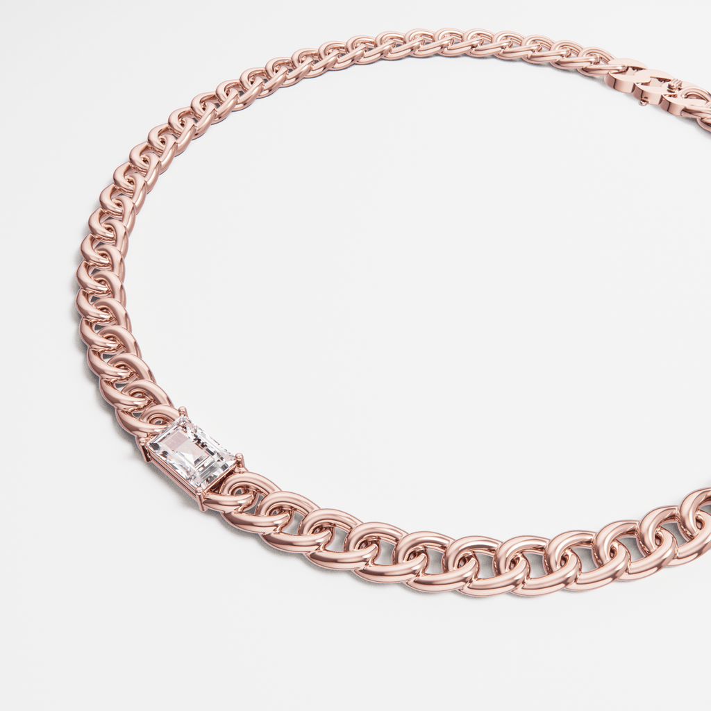 The Diamond Chain Necklace - Tanka&Baroque